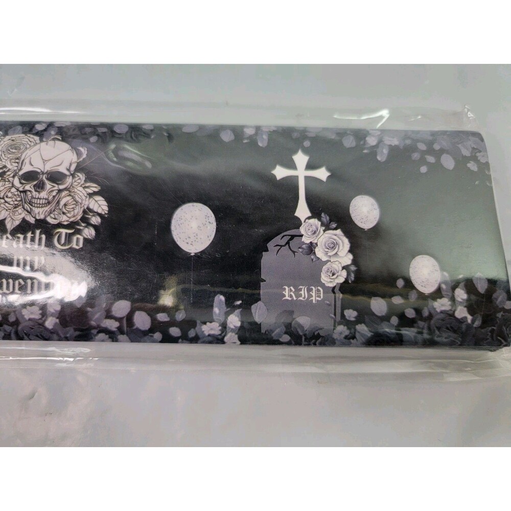 Goth Party Bundle RIP Twenties Cups Napkins Tumbler Wraps Death To My 20s - Picture 5 of 14